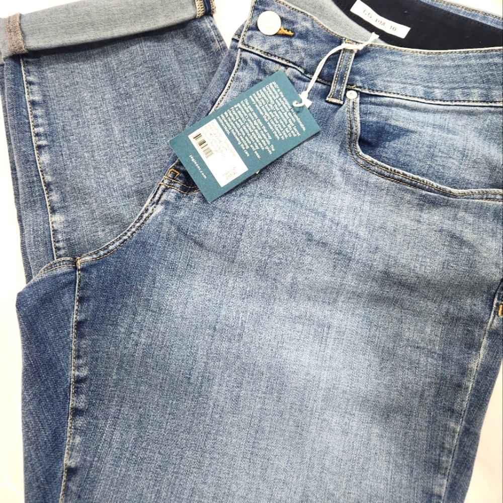Jeans Women Carter Girlfriend Mid Vintage, (CG-PM-10)